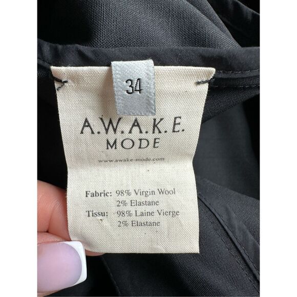 A.W.A.K.E Mode Asymmetrical Ruffle Maxi Skirt Size FR 34 / US 2 $1560 - Picture 14 of 14